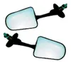 SP1 Black Side View Mirror Pair
