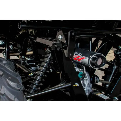 Big Gun EVO U Exhaust Muffler Pipe Slip On Honda Pioneer 700 700-4 3