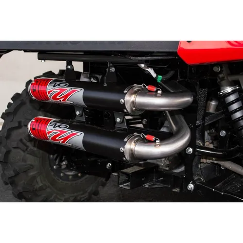 Big Gun EVO U Dual Exhaust Muffler Pipe Slip On