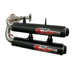 Big Gun EVO U Dual Exhaust Muffler Pipe Slip On