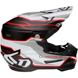 6D Helmets Adult Unisex ATR-2 Phase Helmet MX S Black Red White