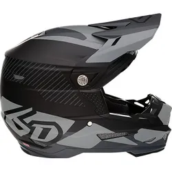 6D Helmets Adult Unisex ATR-2 Fusion Helmet MX XS Black Gray