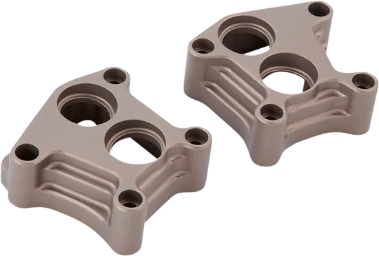 Arlen Ness Billet 10 Gauge Lifter Tappet Block Cover Titanium