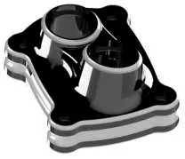 Arlen Ness Billet 10 Gauge Lifter Tappet Block Cover Machined