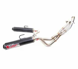 Big Gun EVO U Dual Exhaust Muffler Pipe Full System