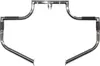 Lindby Twinbar Front Highway Bar Footpegs Crash Guard Chrome