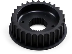 DS Black Steel Front Drive Belt Pulley 28 Tooth