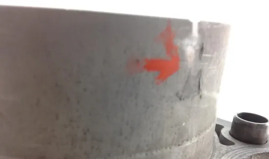 Engine Cylinder Jug 2004 Suzuki Quadsport Z400 LTZ400 2x4 1363 Parts