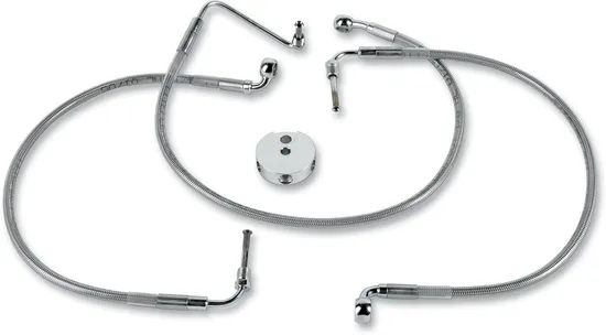 DS Stainless Steel Standard Front Brake Line Kit 1