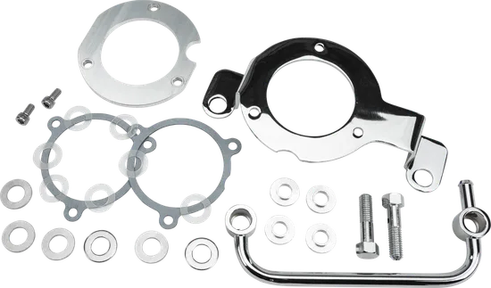 Harddrive Black Breather Air Cleaner Mount Bracket Kit