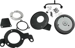 Harddrive Chrome High Performance Air Cleaner Breather Kit