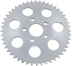 Drag Chrome 48T Rear Wheel Sprocket .23in Offset