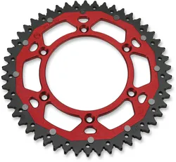 Moose Red 50 Tooth Rear Dual Sprocket