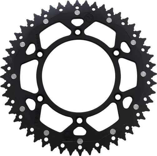 Moose Black 52 Tooth Rear Dual Sprocket