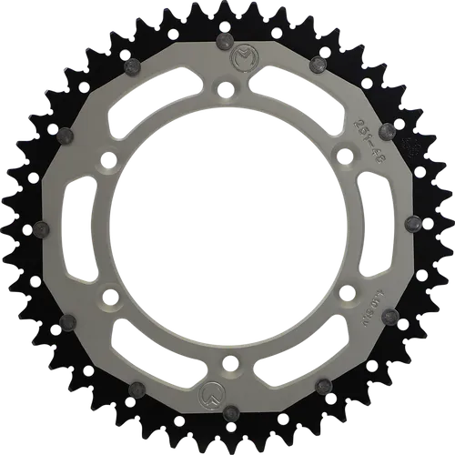 Moose Silver 48 Tooth Rear Dual Sprocket