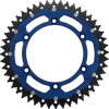 Moose Blue 48 Tooth Rear Dual Sprocket