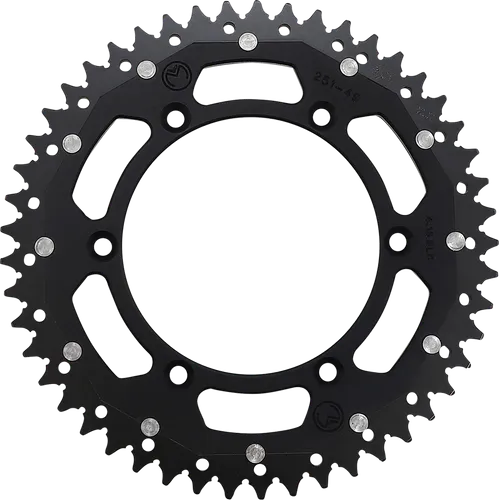 Moose Black 49 Tooth Rear Dual Sprocket