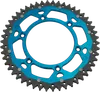 Moose Blue 51 Tooth Rear Dual Sprocket