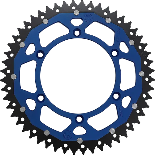 Moose Blue 52 Tooth Rear Dual Sprocket