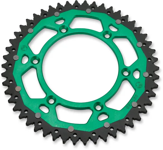 Moose Green 52 Tooth Rear Dual Sprocket