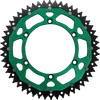 Moose Green 52 Tooth Rear Dual Sprocket
