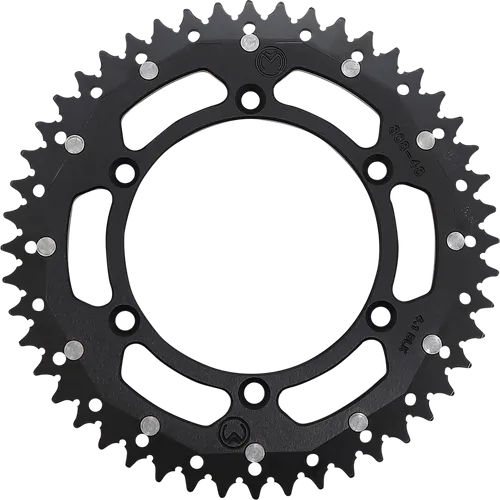 Moose Black 48 Tooth Rear Dual Sprocket