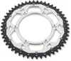 Moose Silver 48 Tooth Rear Dual Sprocket