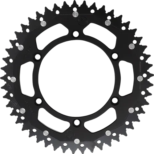 Moose Black 49 Tooth Rear Dual Sprocket