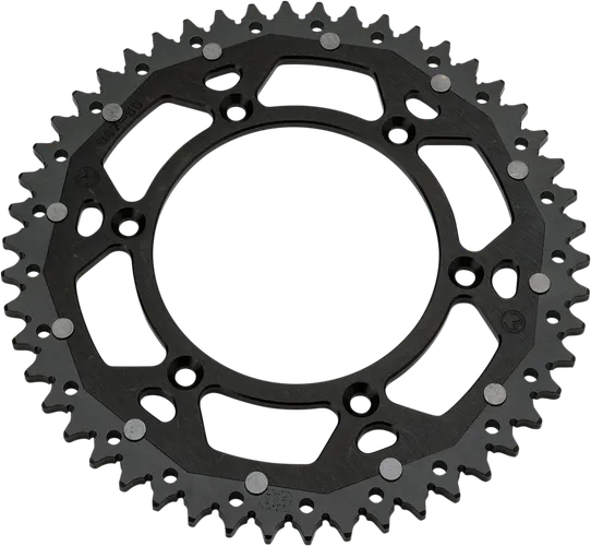Moose Black 50 Tooth Rear Dual Sprocket
