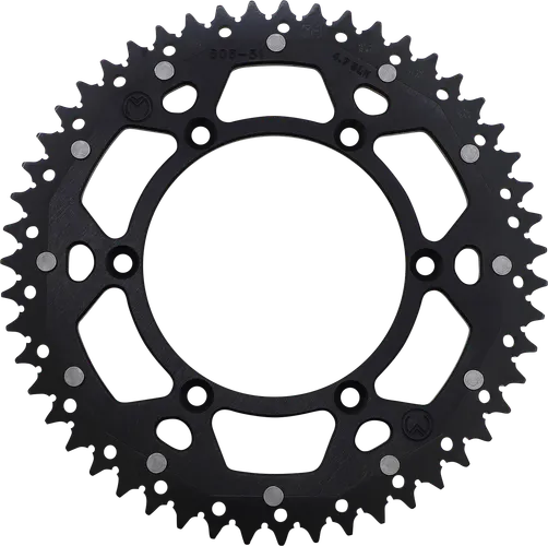 Moose Black 51 Tooth Rear Dual Sprocket