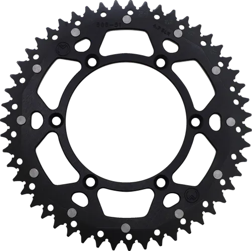Moose Black 51 Tooth Rear Dual Sprocket 5