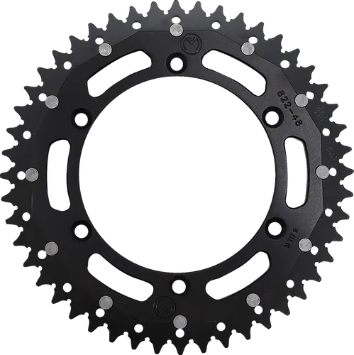 Moose Black 48 Tooth Rear Dual Sprocket 5