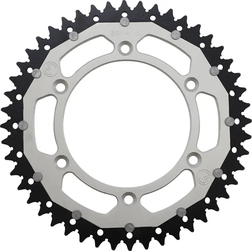 Moose Silver 48 Tooth Rear Dual Sprocket