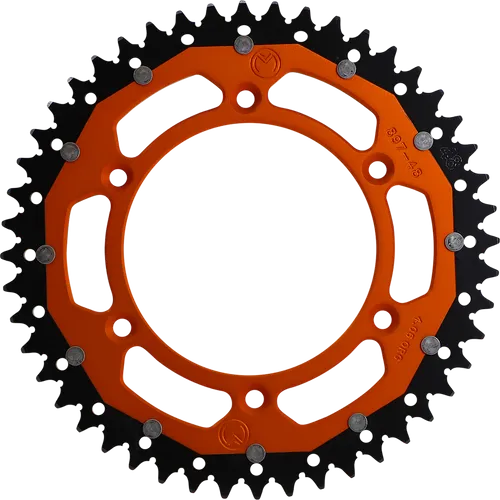 Moose Orange 48 Tooth Rear Dual Sprocket