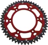 Moose Red 50 Tooth Rear Dual Sprocket