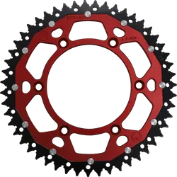 Moose Red 51 Tooth Rear Dual Sprocket