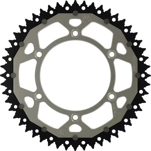 Moose Silver 52 Tooth Rear Dual Sprocket