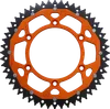 Moose Orange 52 Tooth Rear Dual Sprocket
