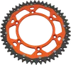 Moose Orange 52 Tooth Rear Dual Sprocket