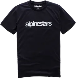 Alpinestars Adult Men Heritage Word T-Shirt XL Black