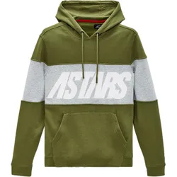 Alpinestars Adult Men Border Hoodie 2XL Green Gray