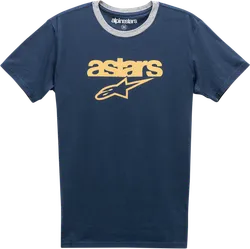 Alpinestars Adult Men Match T-Shirt 2XL Blue Gray
