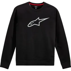 Alpinestars Adult Men Ageless Crew Fleece 2XL Black Gray