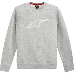 Alpinestars Adult Men Ageless Crew Fleece M Gray White