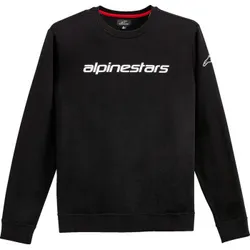 Alpinestars Adult Men Linear Crew Fleece XL Black