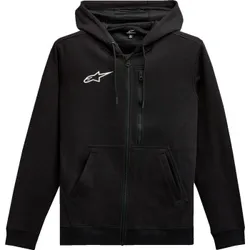 Alpinestars Adult Men Asymmetrical Zip-up Hoodie L Black