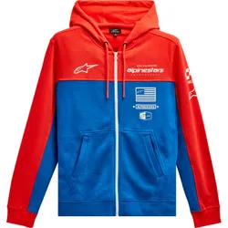 Alpinestars Adult Men H Block Hoodie L Blue Red