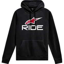 Alpinestars Adult Men Ride 4.0 Pullover Hoodie 2XL Black