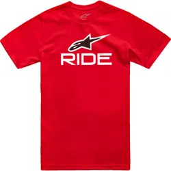 Alpinestars Adult Men Ride 4.0 CSF T-Shirt XL Red White