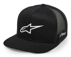 Alpinestars Adult Unisex 3D Ageless Trucker Hat One Size Black White